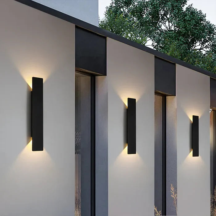 Weather-Resistant Modern Outdoor Wall Lamp – Stylish Aluminium Exterior Wall Light for Garden and Patio