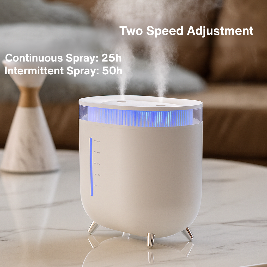 Mini Premium Humidifier – 2L Rechargeable Ultrasonic Design, Quiet Mist