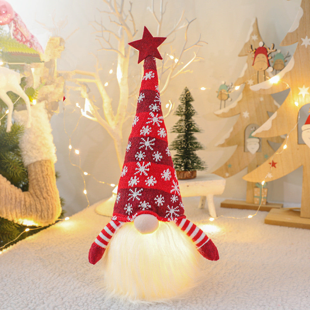 Christmas Gnome Plush Doll – Scandinavian Faceless Tomte Decoration for Home Décor (Multiple Colours)