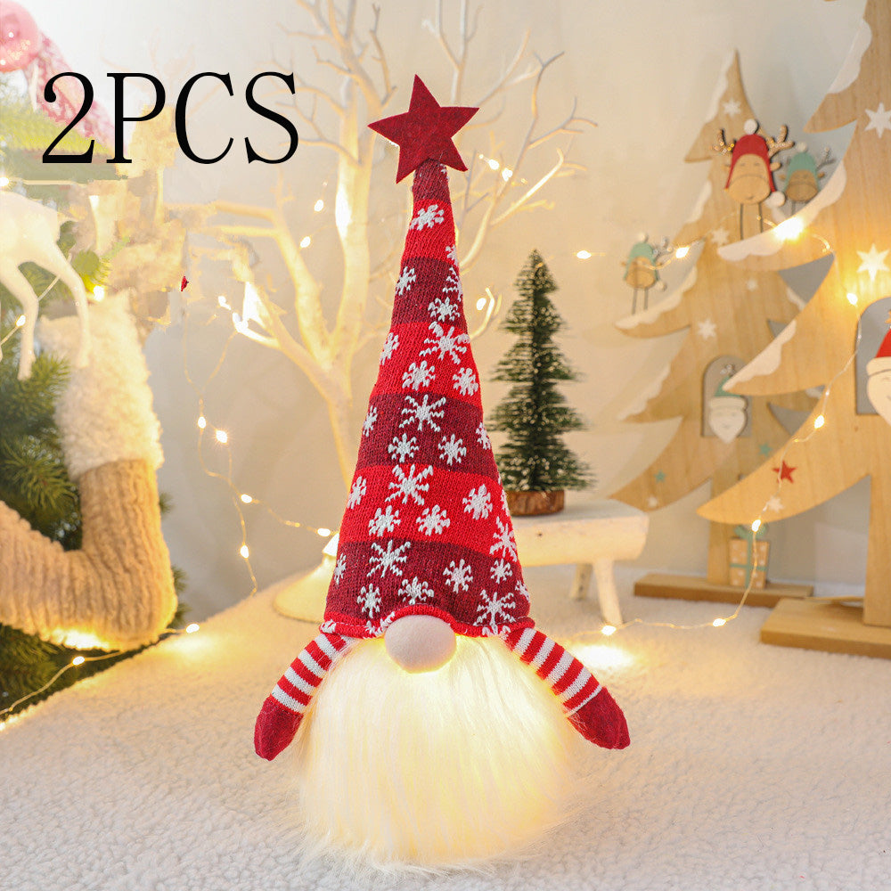 Christmas Gnome Plush Doll – Scandinavian Faceless Tomte Decoration for Home Décor (Multiple Colours)