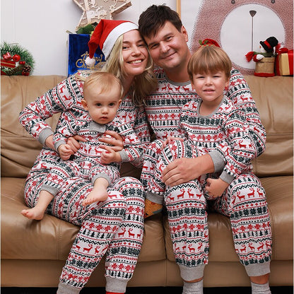 Matching Family Christmas Pyjamas – Festive Print Sleepwear Set