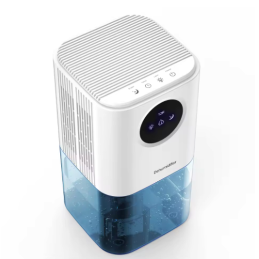 Mini Dehumidifier 1.7L with LED Display & Sleep Mode