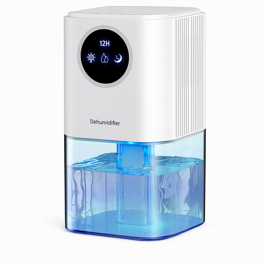 Mini Dehumidifier 1.7L with LED Display & Sleep Mode