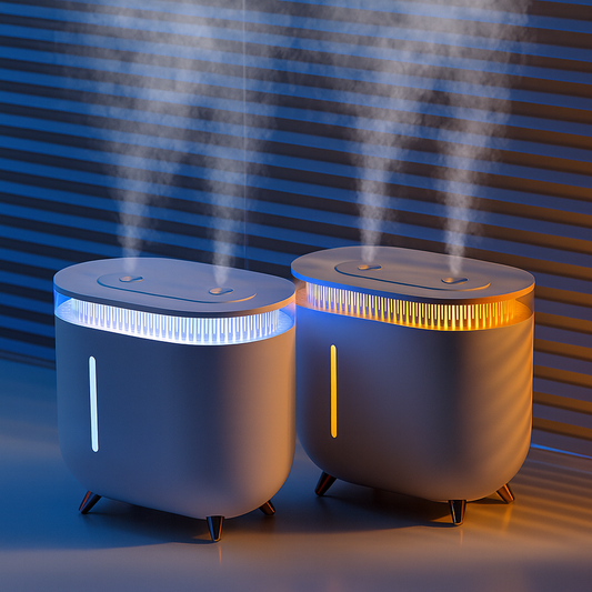 Mini Premium Humidifier – 2L Rechargeable Ultrasonic Design, Quiet Mist
