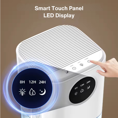 Mini Dehumidifier 1.7L with LED Display & Sleep Mode