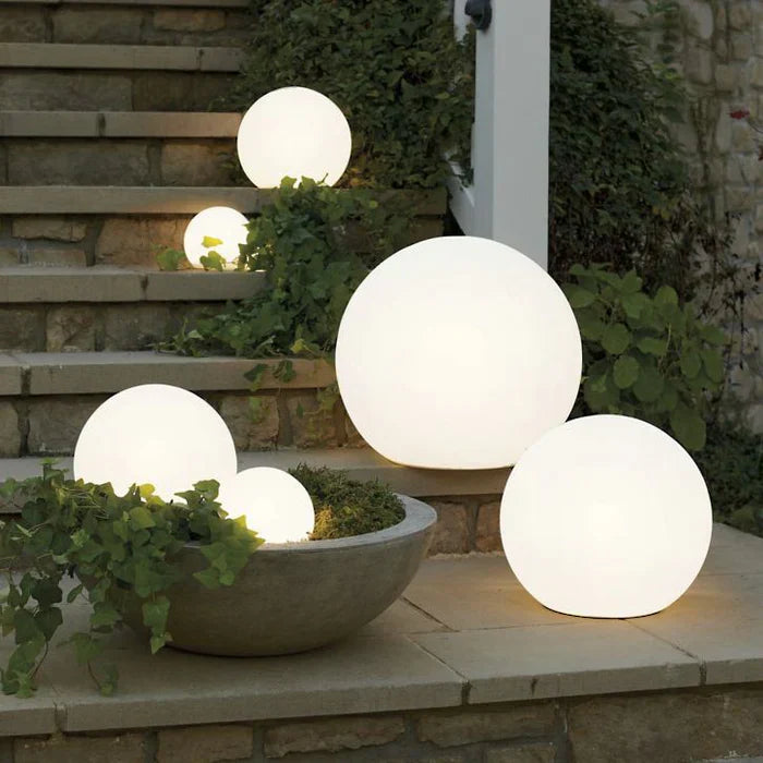 Spherical Solar Garden Light with Remote Control – 16 Colors, Weatherproof LED Outdoor Lights for House