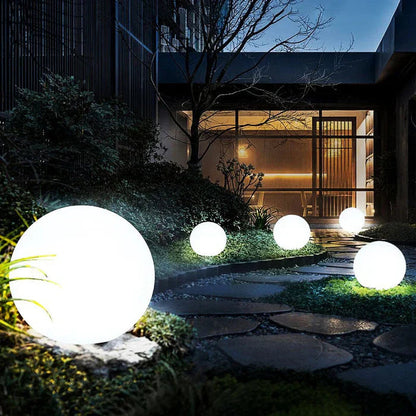 Spherical Solar Garden Light with Remote Control – 16 Colors, Weatherproof LED Outdoor Lights for House