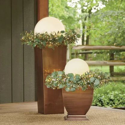 Spherical Solar Garden Light with Remote Control – 16 Colors, Weatherproof LED Outdoor Lights for House