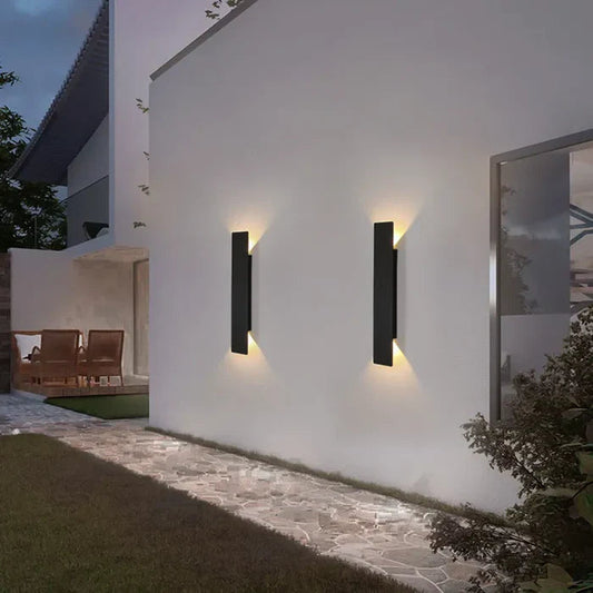Weather-Resistant Modern Outdoor Wall Lamp – Stylish Aluminium Exterior Wall Light for Garden and Patio
